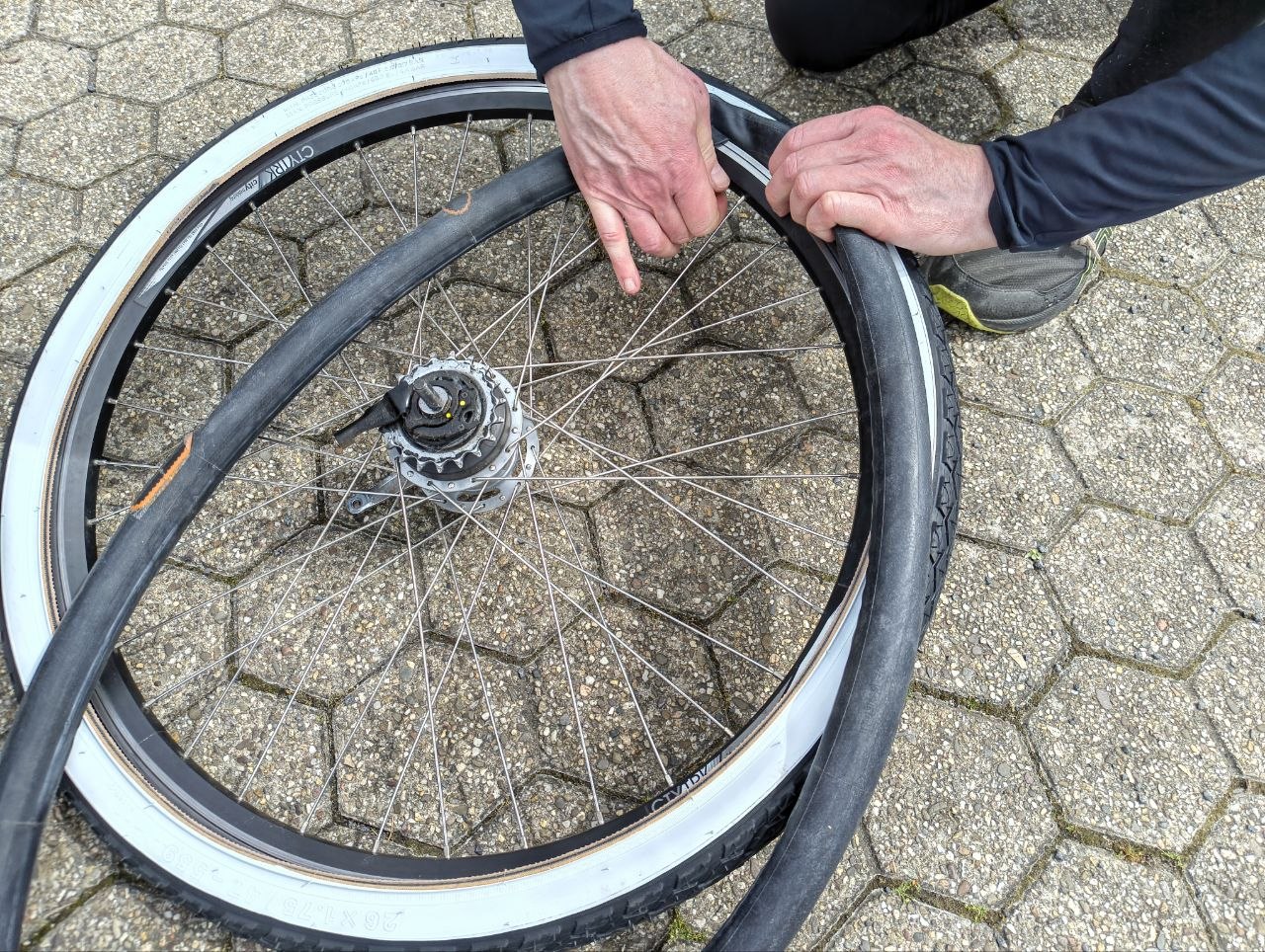 Fahrradschlauch wechseln