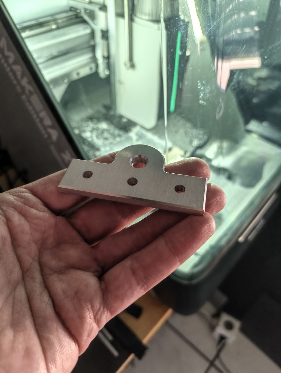 Gefrästes Teil aus Aluminium